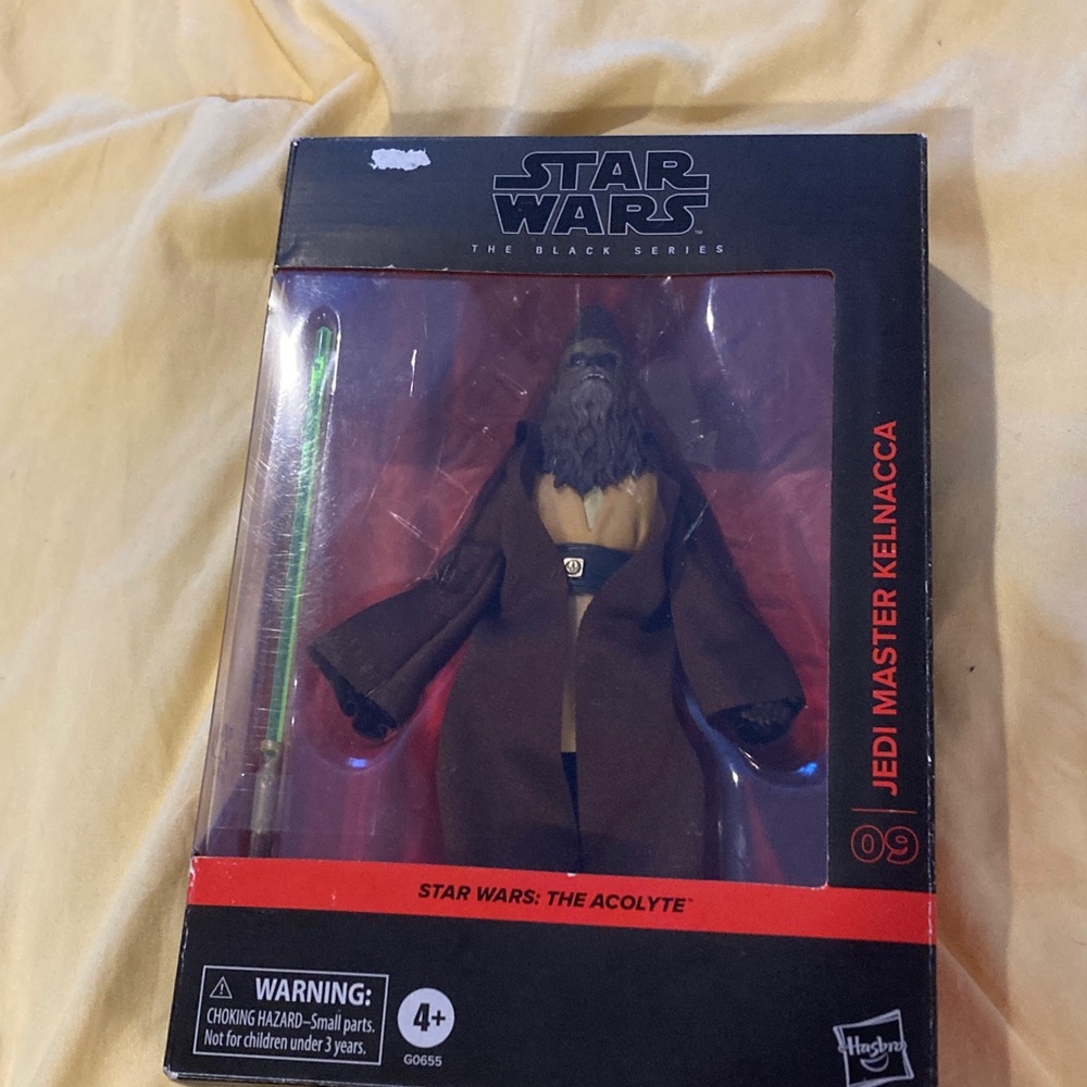 Hasbro Star Wars Jedi Master Kelnacca Action Figure — Brown & Green